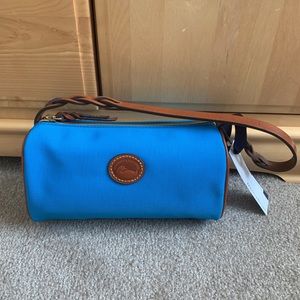 Dooney and Bourke blue barrel bag